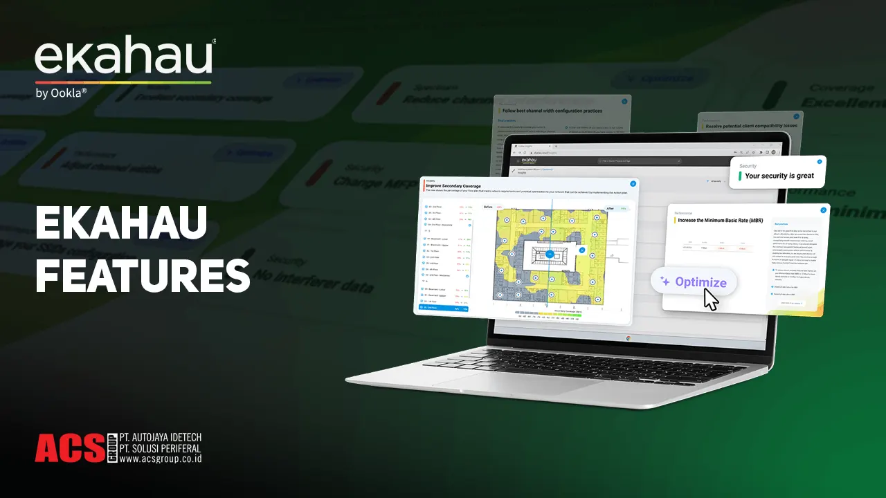 Fitur Utama Ekahau untuk Meningkatkan Kinerja Jaringan Wireless
